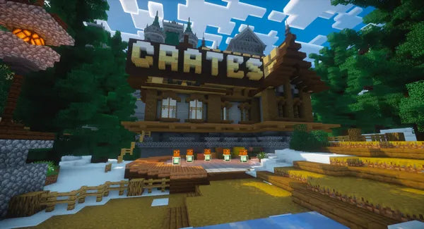 Prismarine Village Spawn