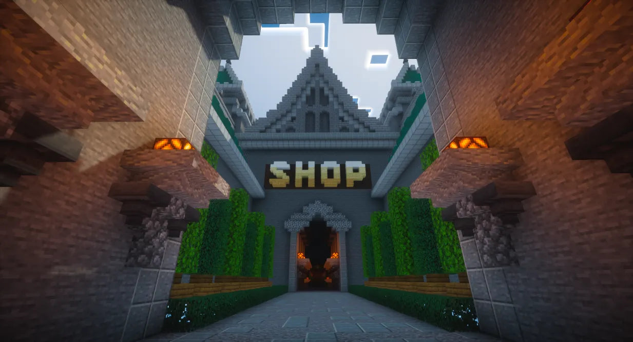 Prismarine Village Spawn