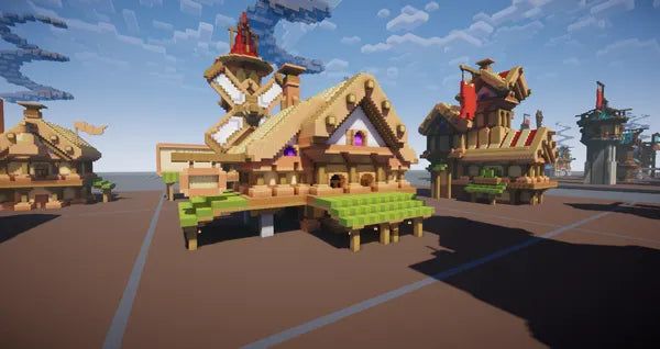 🏰 16x Beautiful Medieval House Pack 🏰 