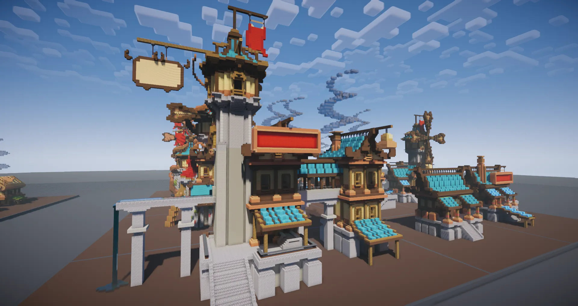 🏰 13x Blue Medieval House Pack 🏰 