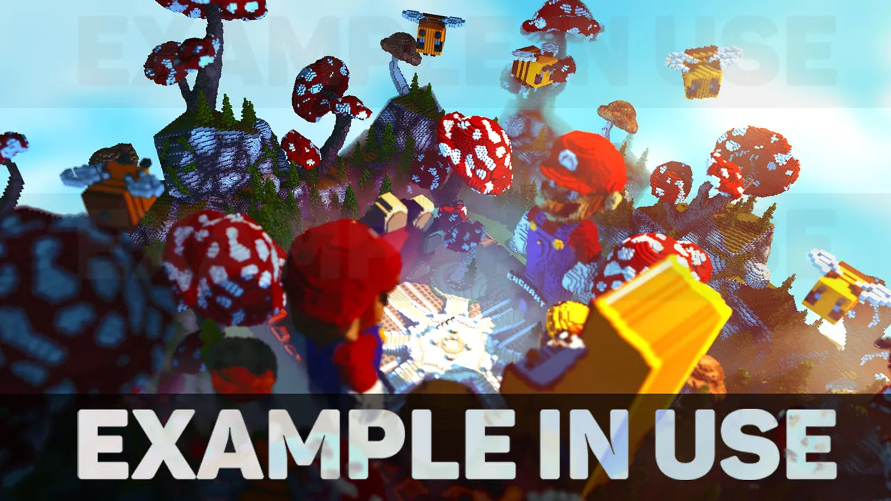 9x Big Mushroom Pack