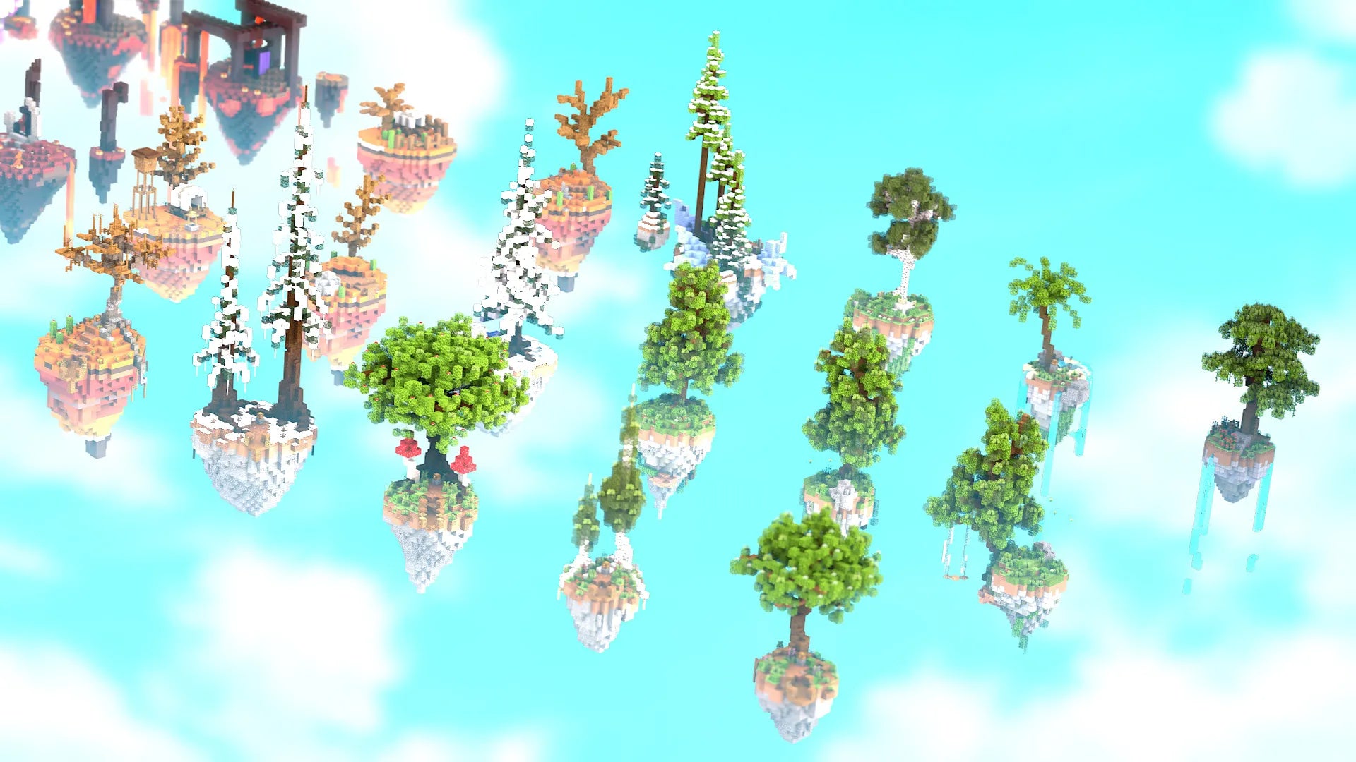 🏝️ 30x SkyBlock Island Biomes 🏝️ 