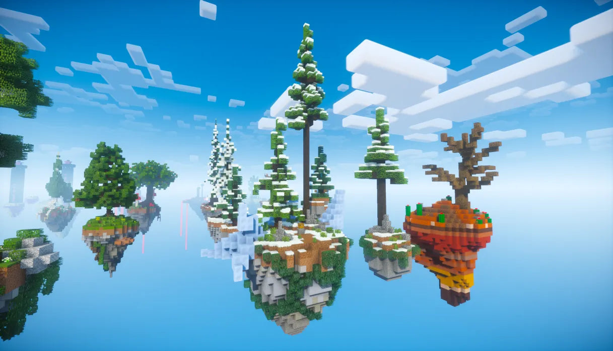 🏝️ 30x SkyBlock Island Biomes 🏝️ 