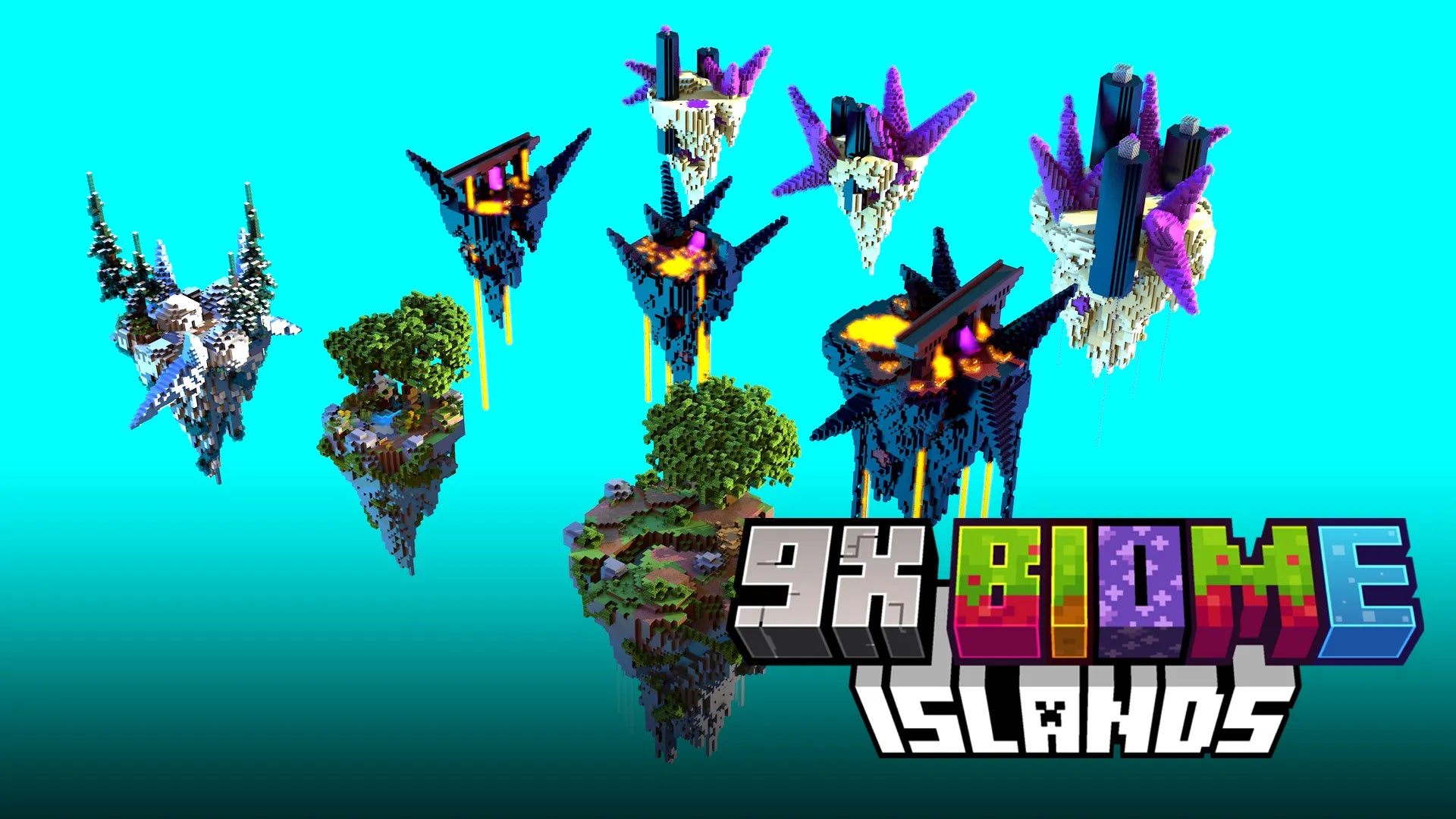 9 Biome Islands | SkyBlock Pack