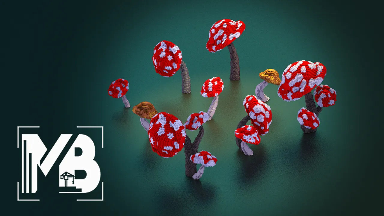 9x Big Mushroom Pack