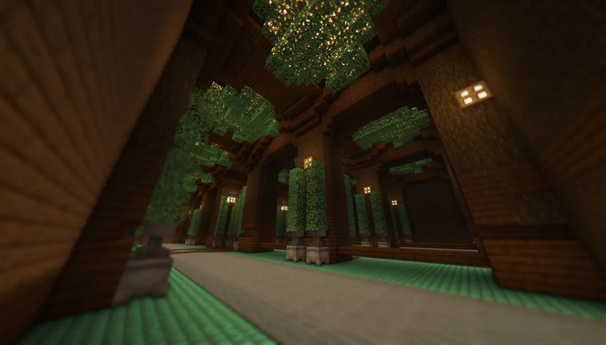 Prismarine Village Spawn