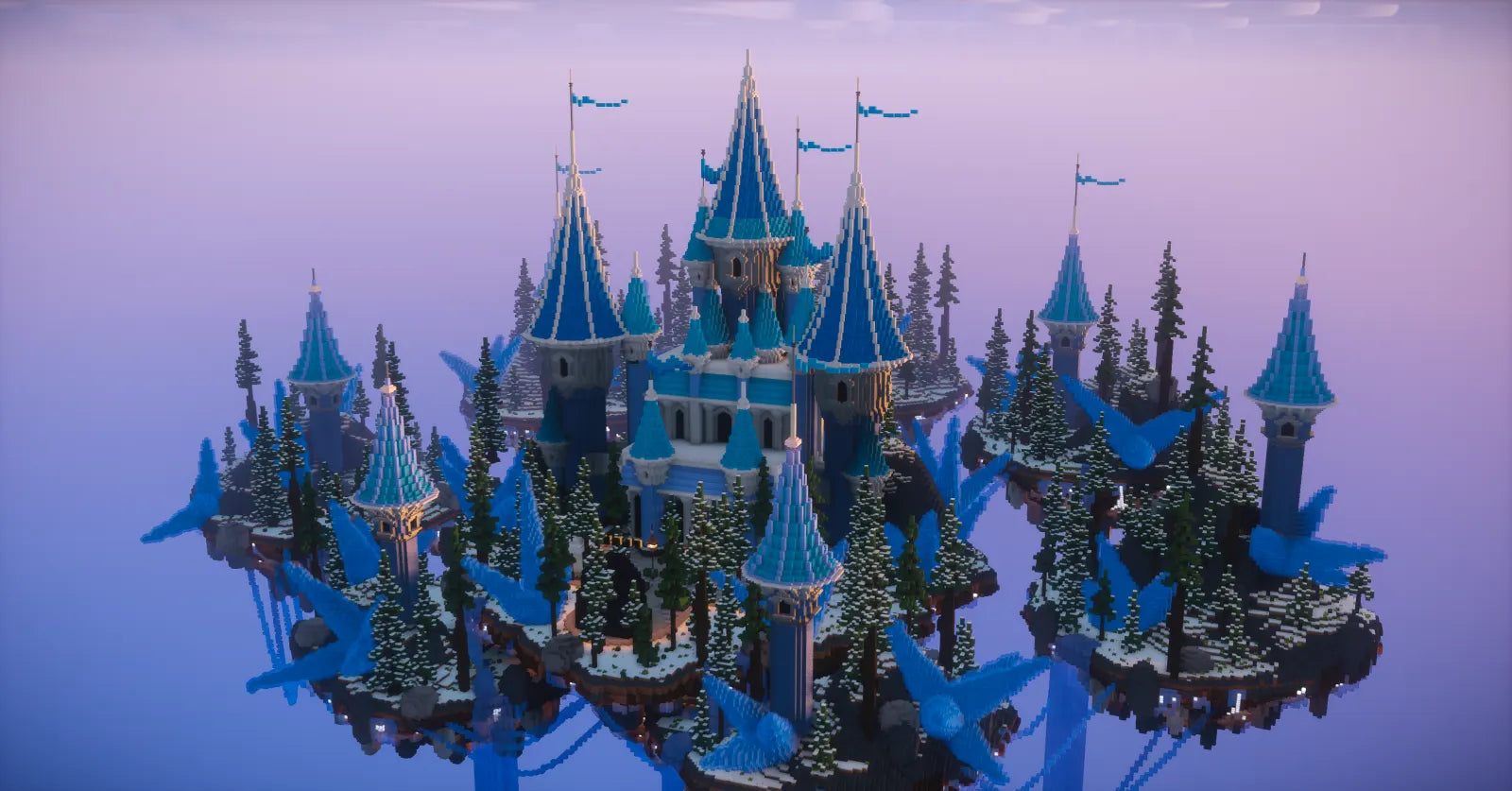 ❄️ Medieval Ice Castle Hub ❄️ 