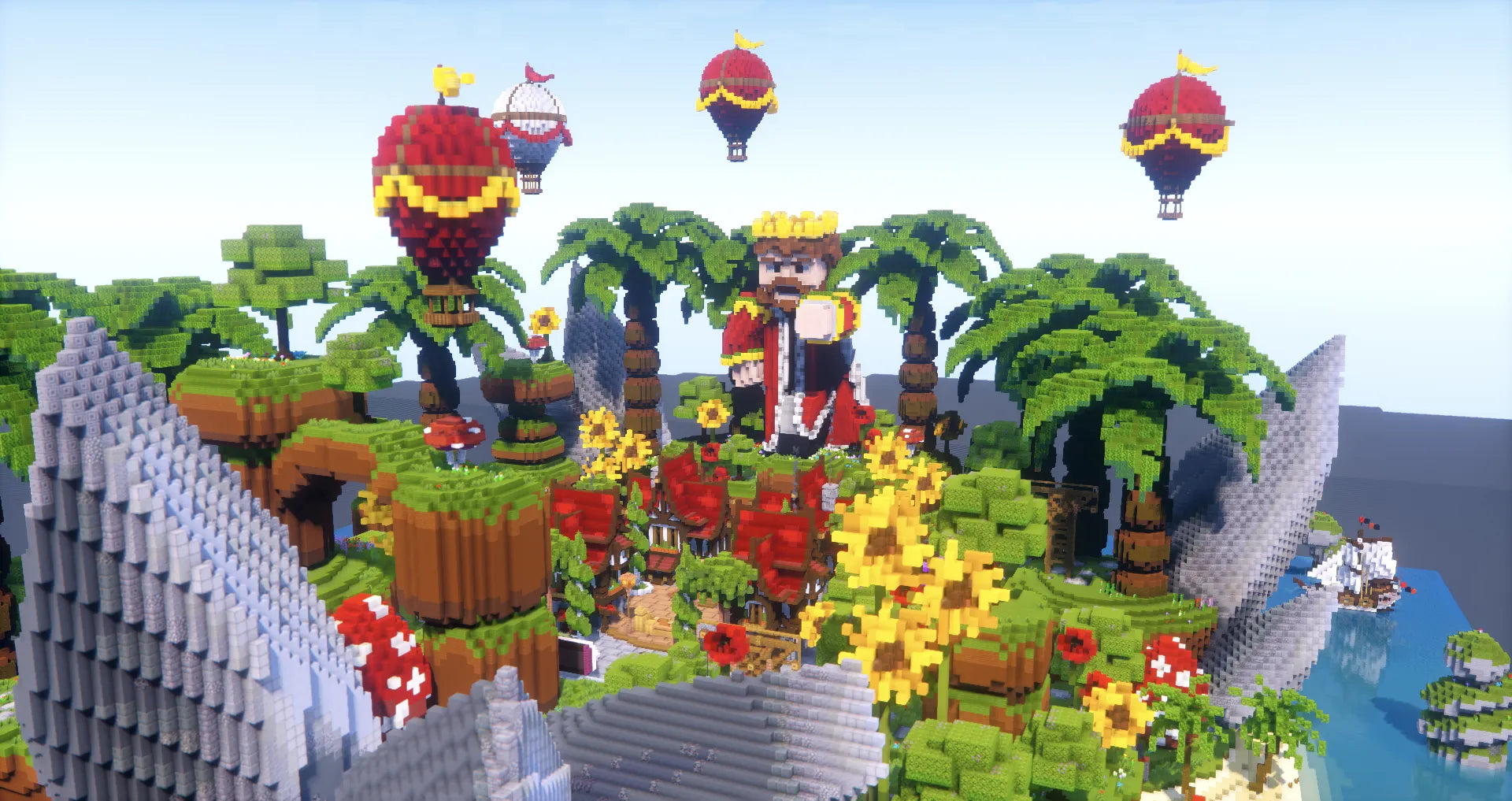 🏝️ Tropical Medieval Lobby 🏝️ 