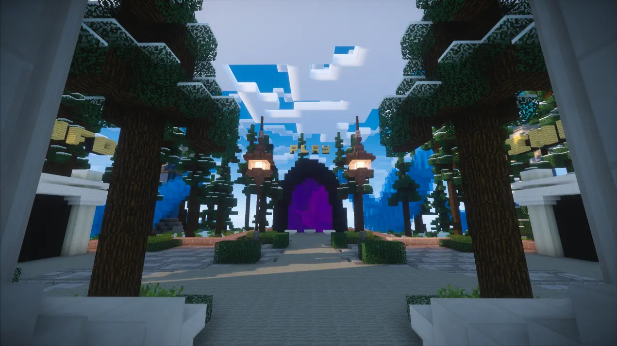 ❄️ Medieval Ice Castle Hub ❄️ 